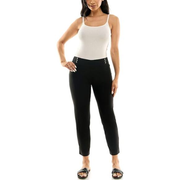 ZAC & RACHEL Black Cropped Pull-On Pants, Size 10 (NWOT) - Picture 7 of 7